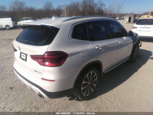 BMW X3 Xdrive30i 2019 аукцион фото