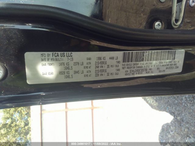 3C4NJCAB3KT855768 Jeep Compass Sport