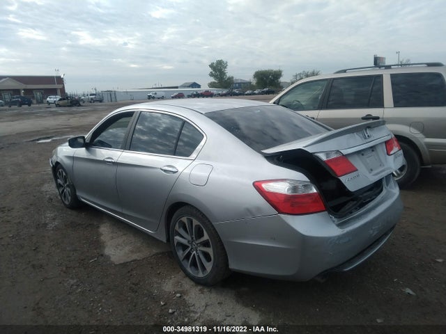2013 HONDA ACCORD SDN SPORT VIN: 1HGCR2F5XDA273613