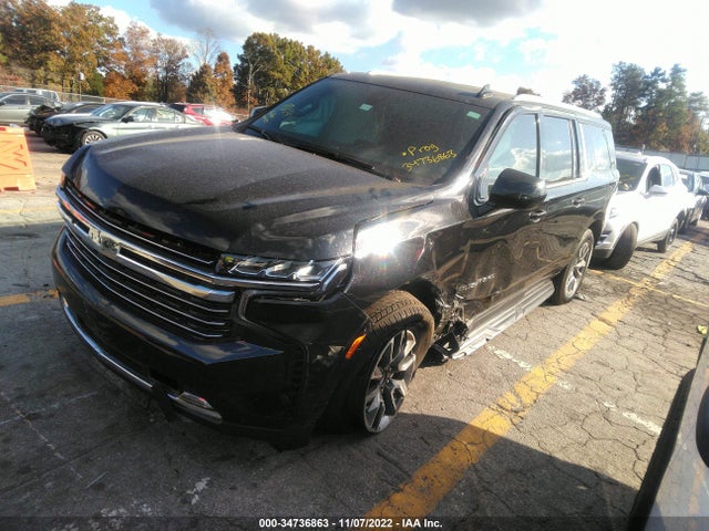 Chevrolet Suburban Lt 2022 1GNSCCKD1NR293743 Image 2