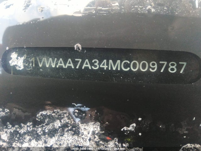 1VWAA7A34MC009787 Volkswagen Passat 2.0t S