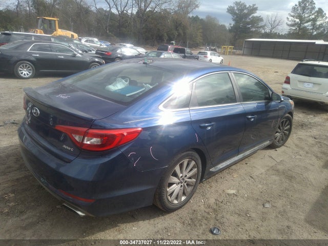 2016 HYUNDAI SONATA 2.4L SPORT VIN: 5NPE34AF3GH280873