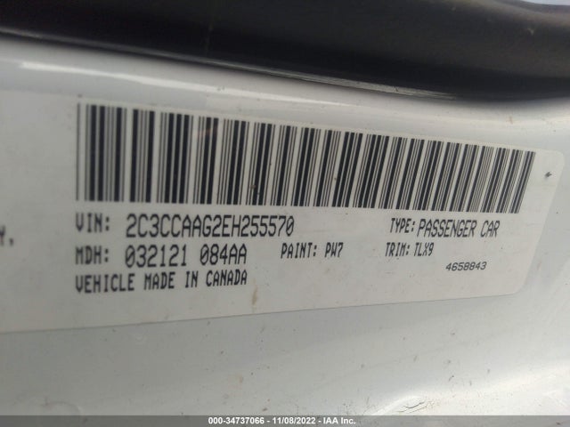 Chrysler 300 2014 2C3CCAAG2EH255570 Image 9