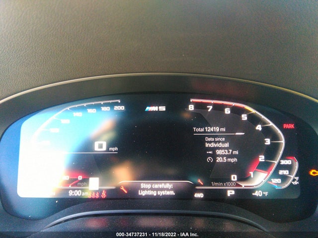 2020 BMW M5, VIN: WBSJF0C0XLCD08693