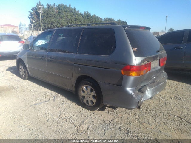 2002 HONDA ODYSSEY EX-L W/DVD/LEATHER VIN: 5FNRL18072B022798
