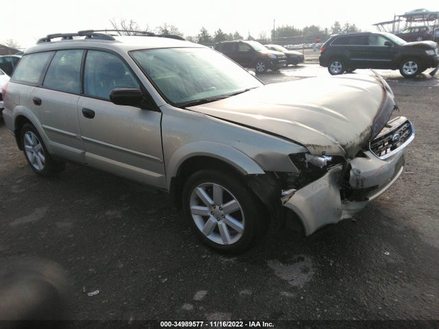 2007 SUBARU LEGACY WAGON OUTBACK VIN: 4S4BP61C177332316