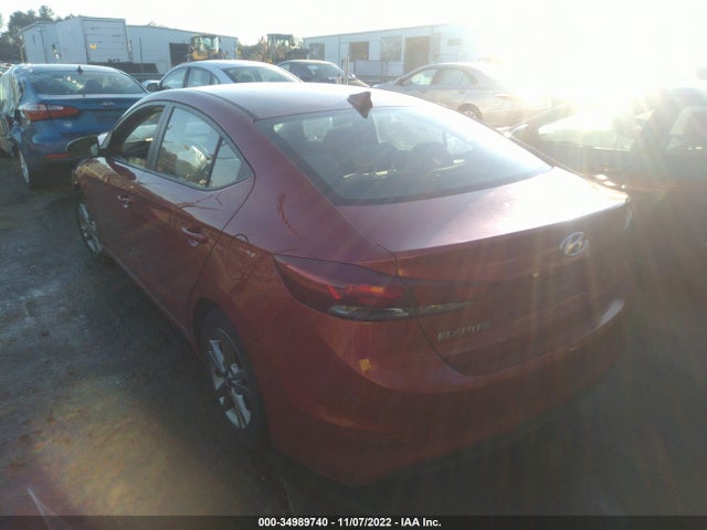 2018 HYUNDAI ELANTRA SEL VIN: 5NPD84LF8JH362521