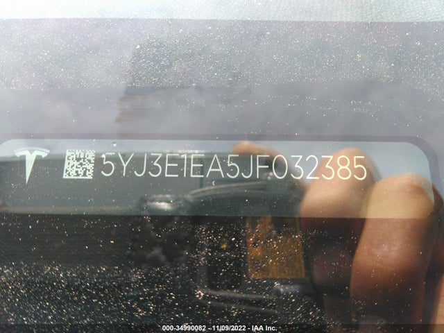 Tesla Model 3 Range Battery 2018 5YJ3E1EA5JF032385 Image 14