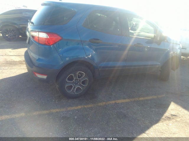 2019 FORD ECOSPORT S VIN: MAJ3S2FE2KC271865