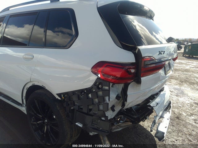 2022 BMW X7 XDRIVE40I VIN: 5UXCW2C06N9L67747