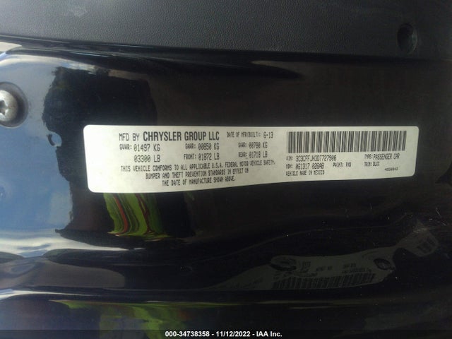 2013 FIAT 500C 3C3CFFJH3DT727908 Photo 8