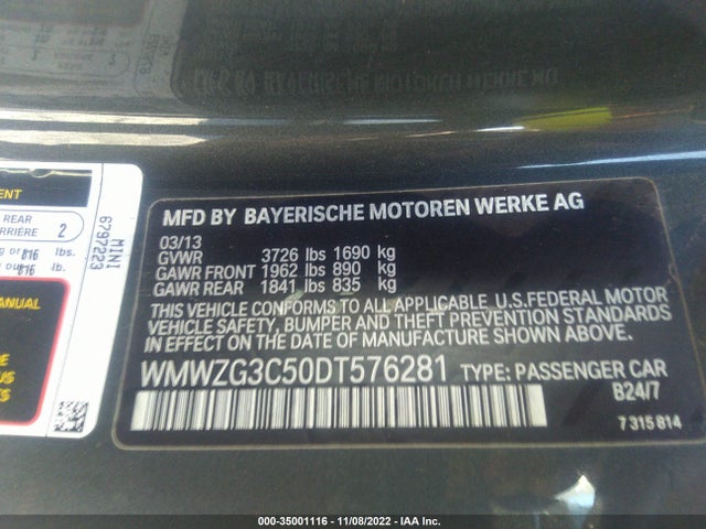 2013 MINI CLUBMAN WMWZG3C50DT576281 Photo 8