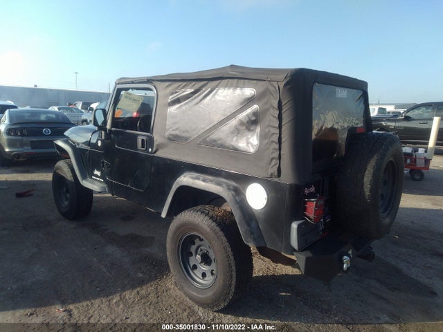 2005 JEEP WRANGLER UNLIMITED VIN: 1J4FA44S25P342634