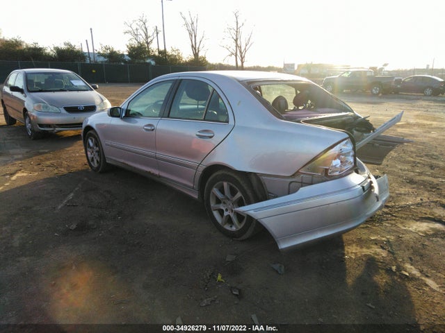 2007 MERCEDES-BENZ C-CLASS 3.0L LUXURY VIN: WDBRF92H97F888458