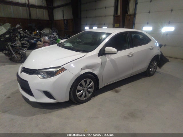 2014 TOYOTA COROLLA LE VIN: 2T1BURHE2EC072588