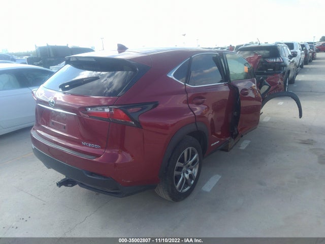 2015 LEXUS NX 300H VIN: JTJYWRBZ3F2007018