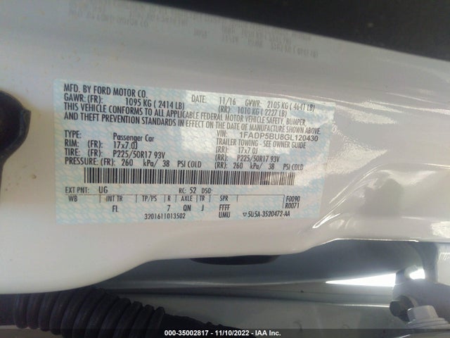 Ford C-max Hybrid Sel 2016 1FADP5BU8GL120430 Image 9
