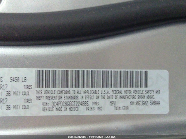 Dodge Journey Sxt 2016 3C4PDCBG6GT224885 Image 11
