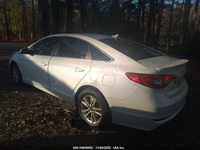 2015 HYUNDAI SONATA 2.4L SE VIN: 5NPE24AFXFH146461