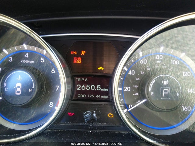 2011 HYUNDAI SONATA SE VIN: 5NPEC4AC5BH267900
