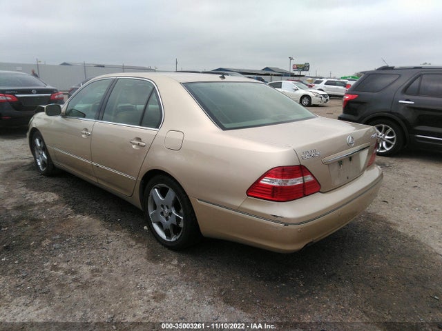 2005 LEXUS LS 430 VIN: JTHBN36F255004289