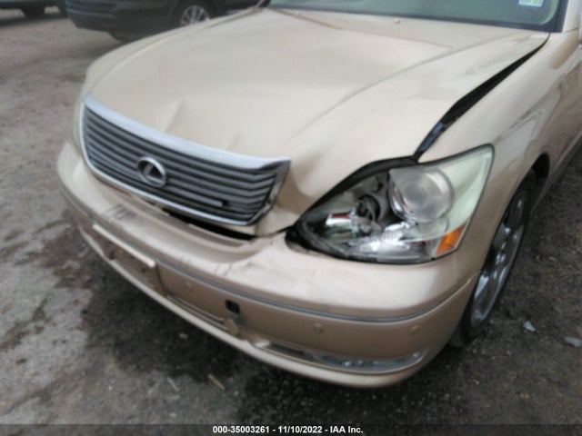2005 LEXUS LS 430 VIN: JTHBN36F255004289
