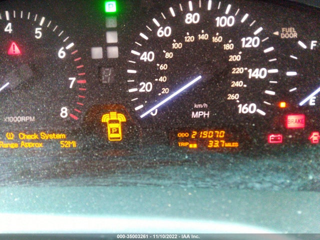 2005 LEXUS LS 430 VIN: JTHBN36F255004289
