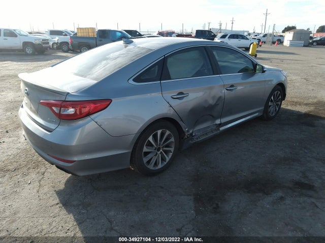 2015 HYUNDAI SONATA 2.4L SPORT VIN: 5NPE34AF5FH047849