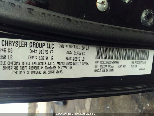 Dodge Challenger Rallye Redline 2014 2C3CDYAG8EH153969 Image 9
