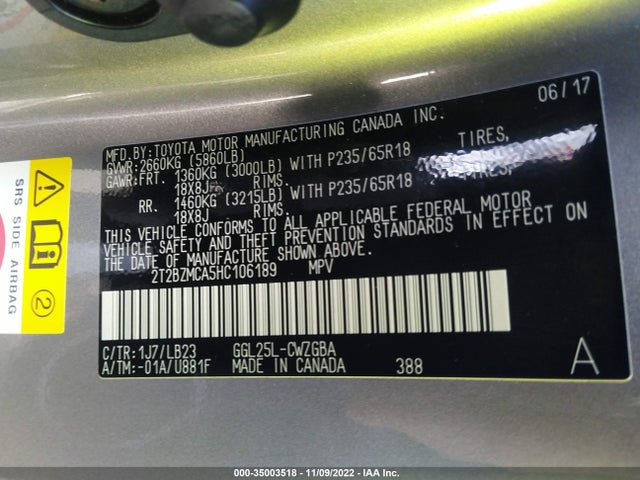 Lexus RX 2017 2T2BZMCA5HC106189 Image 10