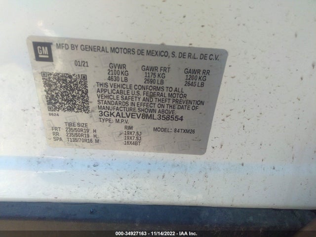 GMC Terrain Slt 2021 3GKALVEV8ML358554 Image 9