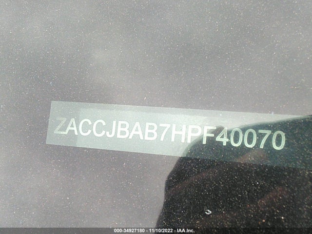 Jeep Renegade Sport 2017 ZACCJBAB7HPF40070 Image 9