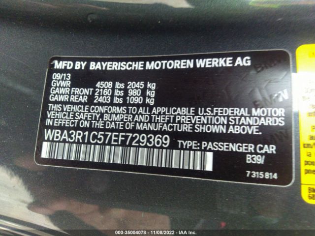 WBA3R1C57EF729369 BMW 4 Series 435i