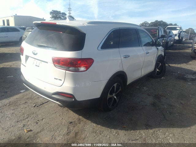 2016 KIA SORENTO EX VIN: 5XYPH4A54GG045231