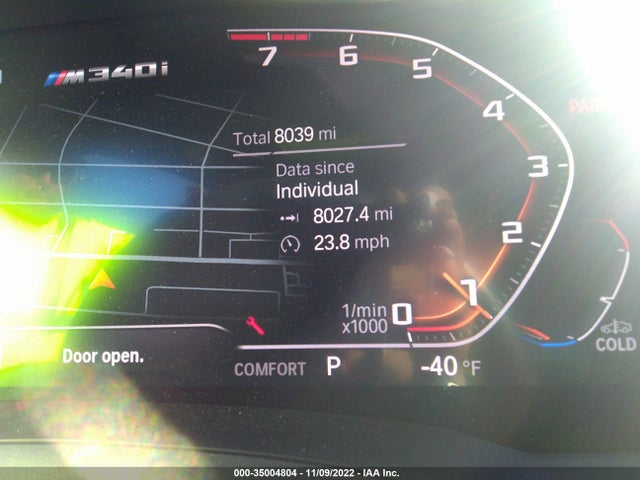 BMW 3 Series M340i 2022 аукцион фото