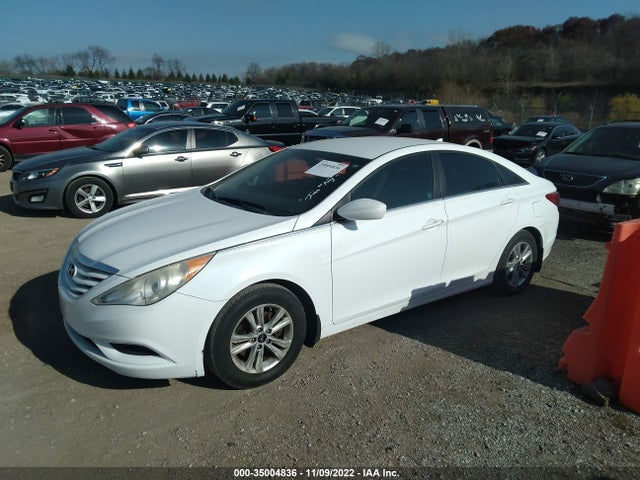 2012 HYUNDAI SONATA GLS PZEV VIN: 5NPEB4AC8CH488184