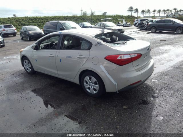 KNAFK4A63E5160511 KIA FORTE LX