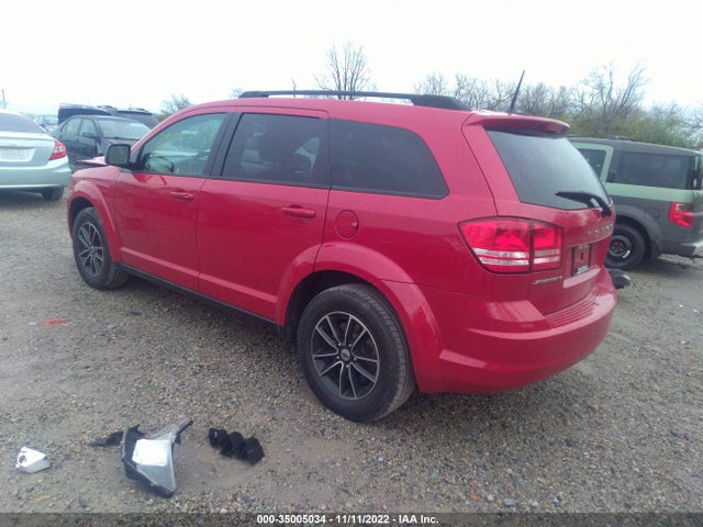 2018 DODGE JOURNEY SE VIN: 3C4PDCAB1JT507224