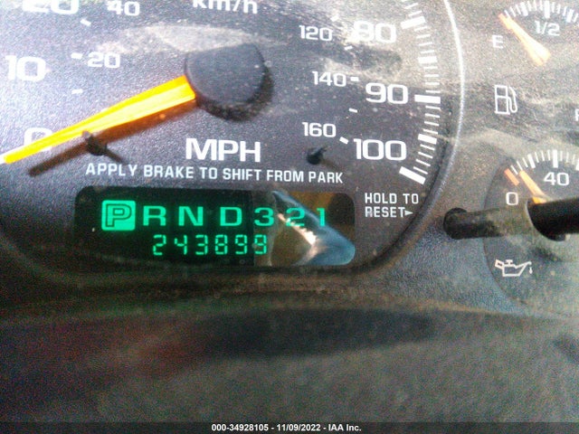 2000 CHEVROLET SILVERADO 1500 LT VIN: 1GCEC19T8YZ219540