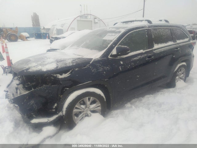 Toyota Highlander Xle 2015 5TDJKRFH9FS109630 Image 2