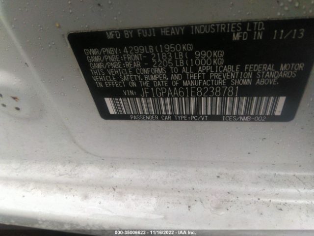 JF1GPAA61E8238781 Subaru IMPREZA WAGON