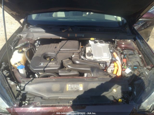 3FA6P0LU0JR221030 Ford Fusion Hybrid Se