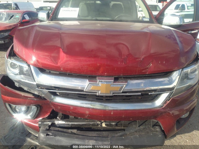 2019 CHEVROLET COLORADO 4WD LT VIN: 1GCGTCEN5K1307527