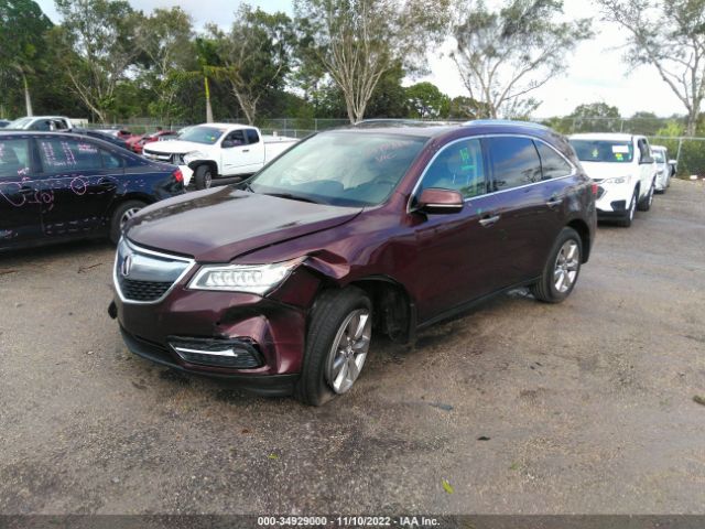 5FRYD3H86FB006154 Acura Mdx Advance/entertainment Pkg