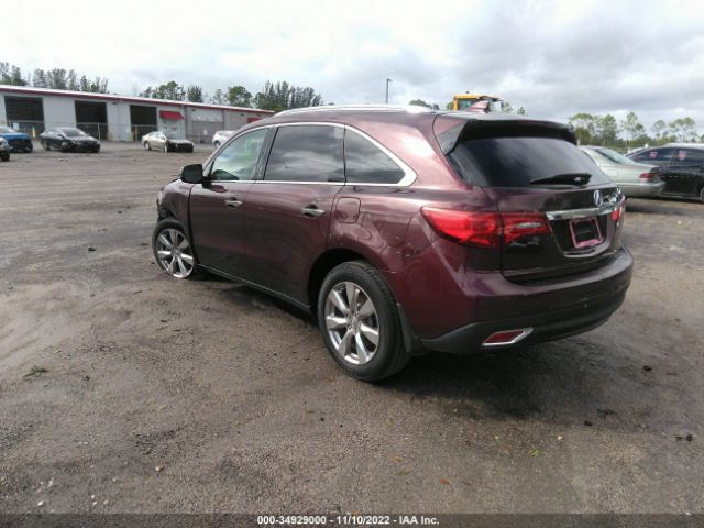 5FRYD3H86FB006154 Acura Mdx Advance/entertainment Pkg