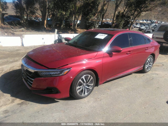 2022 HONDA ACCORD HYBRID EX-L VIN: 1HGCV3F57NA008229