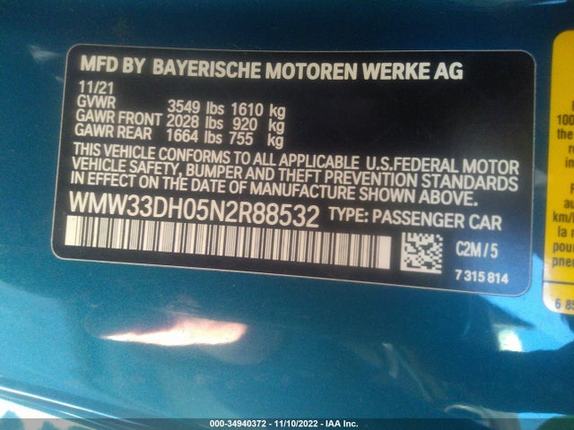 2022 Mini Hardtop, VIN: WMW33DH05N2R88532