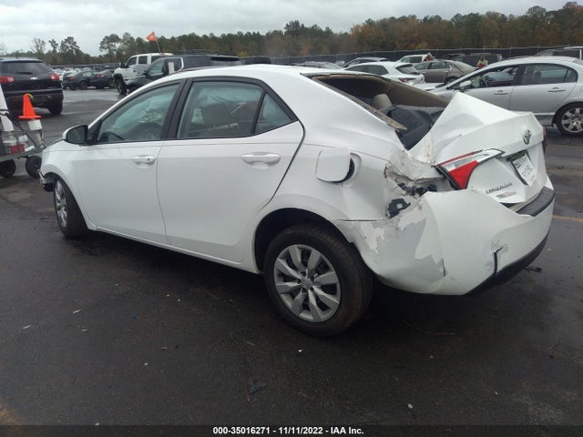 2016 TOYOTA COROLLA L/LE/S/S PLUS/LE PLUS VIN: 2T1BURHE3GC622416