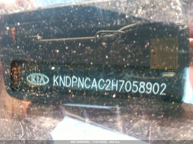 KNDPNCAC2H7058902 KIA Sportage Ex
