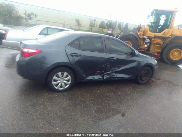 2016 TOYOTA COROLLA L/LE/S/S PLUS/LE PLUS VIN: 2T1BURHE7GC620457